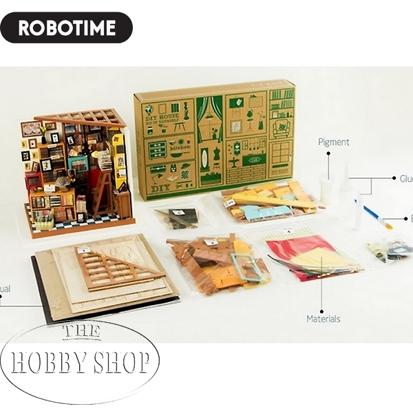 Robotime DIY House Cathy`s Flower House Kit Robotime DIY House Cathy`s Flower House Kit