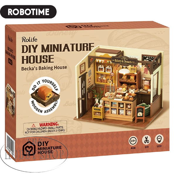 Robotime DIY House Becka`s Baking House Kit