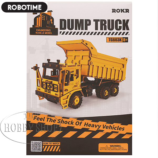 Robotime Dump Truck Wooden 3D Puzzle