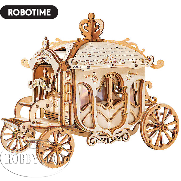 Robotime Carriage Wooden 3D Puzzle