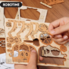 Robotime Carriage Wooden 3D Puzzle