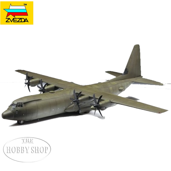 Zvezda 1/72 Hercules C-130J-30 Heavy Transport Plane