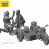Zvezda 1/35 Soviet Motorcycle M-72 with 82mm Mortar