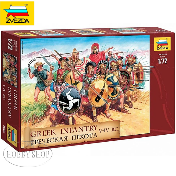 Zvezda 1/72 Greek Infantry V-IV BC
