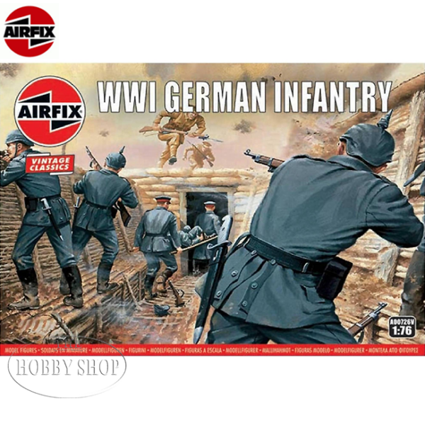 Airfix 1/76 WWI German Infantry