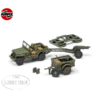 Airfix 1/72 Willys British Airbourne Jeep & Trailer