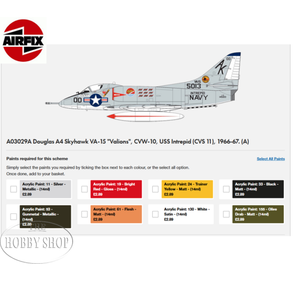 Airfix 1/72 Douglas A-4B/Q Skyhawk