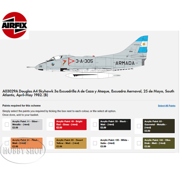 Airfix 1/72 Douglas A-4B/Q Skyhawk