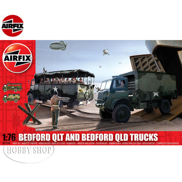 Airfix 1/72 Bedford QLT & QLD Trucks