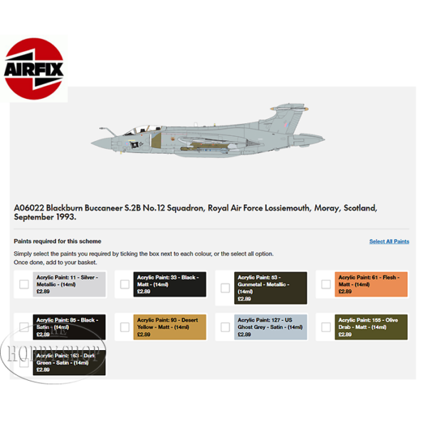 Airfix 1/72 Blackburn Buccaneer S.2B