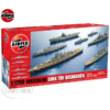Airfix 1/1200 Waterline  Sink The Bismark Set (x7)