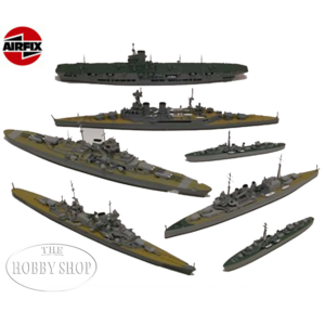 1/1200 Waterline Sink The Bismark Set