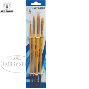 Taklon Paint Brush Set A (4pcs)