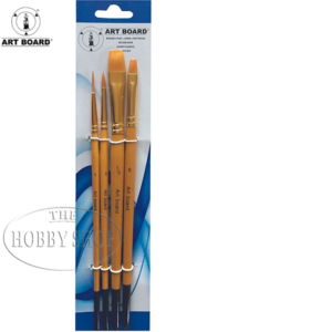 Taklon Paint Brush Set D (4pcs)