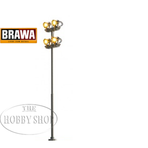 Brawa 1/87 HO Floodlight 4 Spot