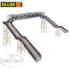 Faller 1/87 HO Double Footbridge (21.5cm internal)