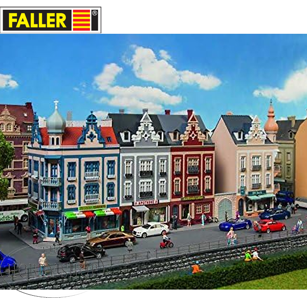 Faller 1/87 Row of Houses - Beethovenstrasse