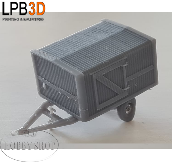 LPB3D 1/87 HO SAR SAS Bus Trailer (Kit)