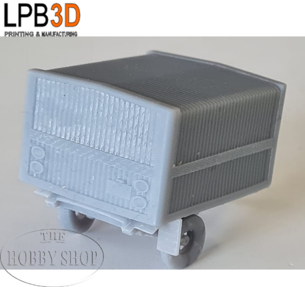 LPB3D 1/87 HO SAR SAS Bus Trailer (Kit)