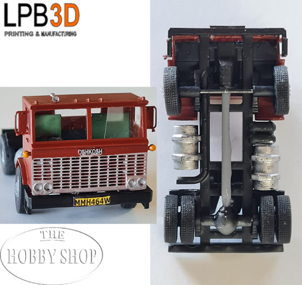 LPB3D 1/87 HO SAR SAS Oshkosh E Series Horse (Kit)