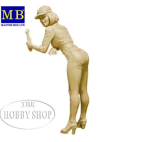 Master Box 1/24 Pin-Up Series A Short Stop 2