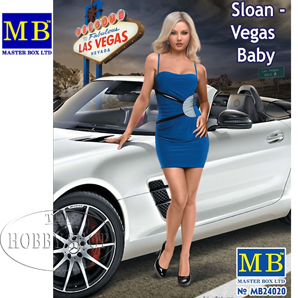 Master Box 1/24 Slogan - Vegas Baby