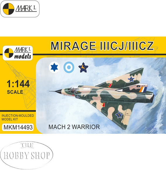 Mark I 1/144 Mirage III CJ/ III CZ (SAAF Decals Included)