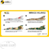 Mark I 1/144 Mirage III CJ/ III CZ (SAAF Decals Included)