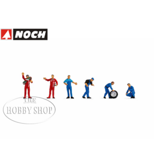Noch HO Racing Drivers & Mechanics
