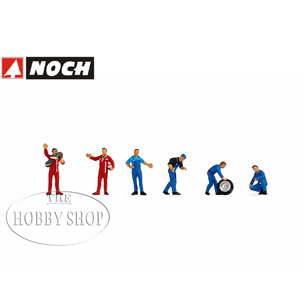 Noch HO Racing Drivers & Mechanics
