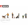 Noch HO People With Dogs