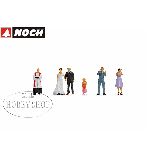 Noch HO Bride & Groom