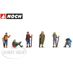 Noch HO Pilgrims Or Hikers