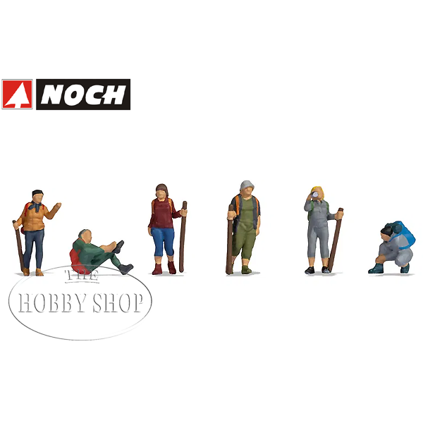 Noch HO Pilgrims Or Hikers