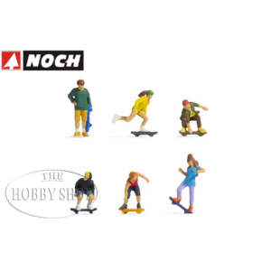 Noch HO Scateboarders