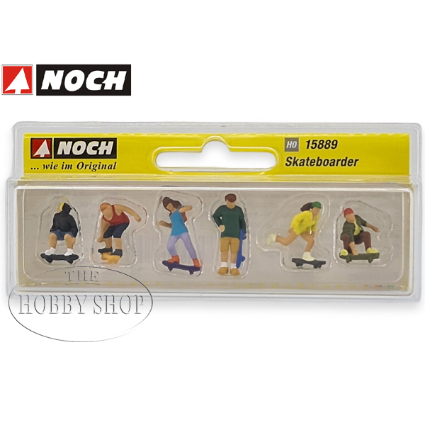 Noch HO Scateboarders