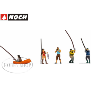 Noch HO fisherman Set