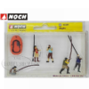 Noch HO fisherman Set