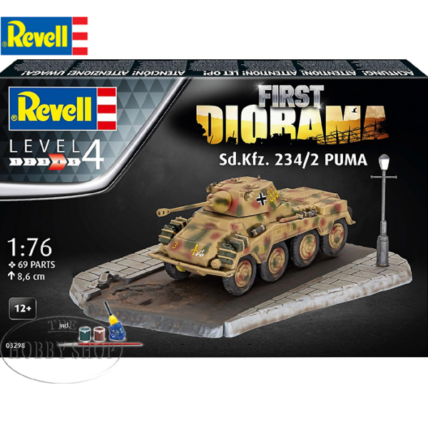Revell 1/76 Sd.Kfz. 234/2 Puma First Diorama
