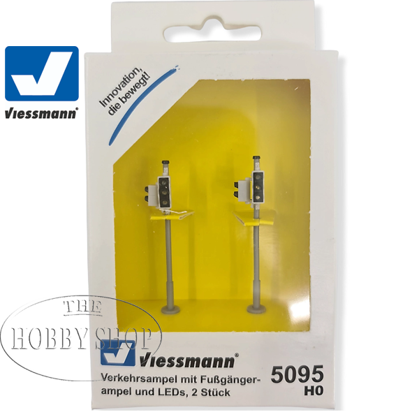 Viesmann 1/87 HO Traffic Lights (x2) LED