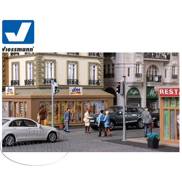 Viesmann 1/87 HO Traffic Lights (x2) LED