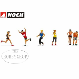 Noch HO Marathon Runners or Joggers
