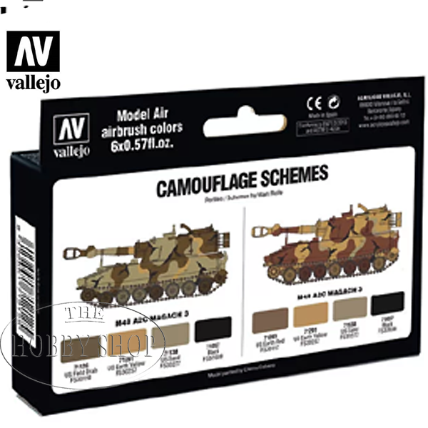 VALLEJO Model Air Set Desert Colors
