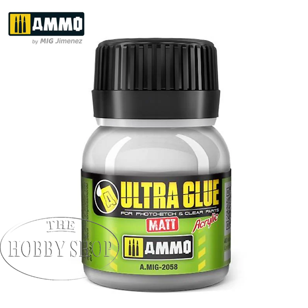 Ammo Ultra Glue Matt (For Photo Etch & Clear Parts)