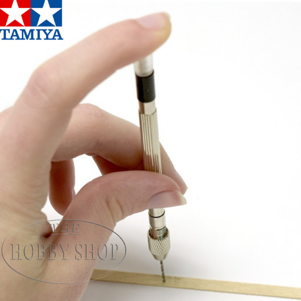 Hand Drill With 7 HSS Drill Bits