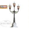 Brawa 1/87 HO 3-arm Candelabra Lantern 90mm