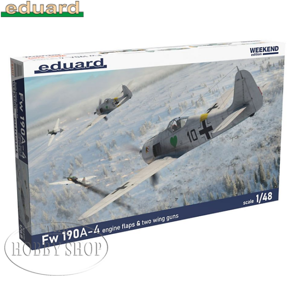 Eduard 1/48 Fw 190A-4 with Engine Flaps & 2 Wing Guns