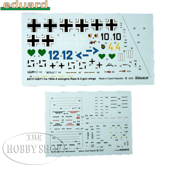 Eduard 1/48 Fw 190A-4 with Engine Flaps & 2 Wing Guns