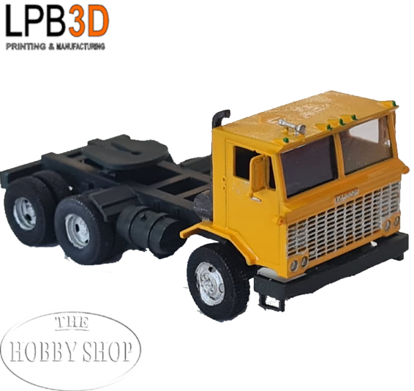 LPB3D 1/87 HO SAR SAS Oshkosh E Series Double Axle Horse (Kit)