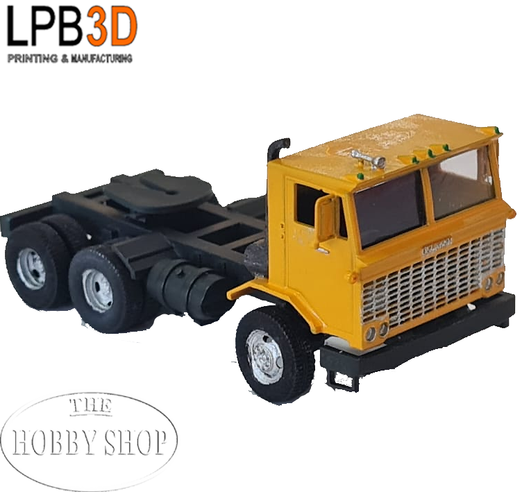 LPB3D 1/87 HO SAR SAS Oshkosh E Series Double Axle Horse